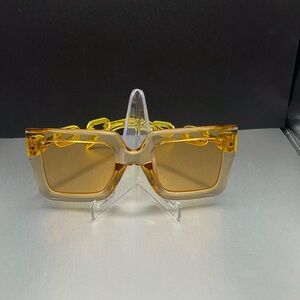 Gold chunky shades